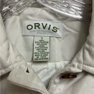 Orvis Women's Cream Quilted Puffer Coat thumbnail 4