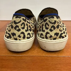 ROTHYS Women Slip On Shoes‎ In Camo Leopard print Size 8 thumbnail 3