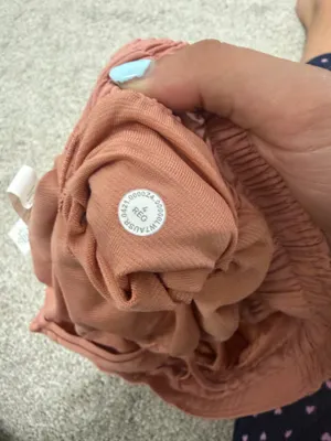 Salmon colored hotty hot lululemon shorts  thumbnail 4