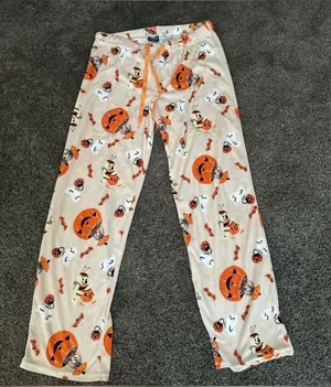 Winnie the Pooh Halloween Pjs bottoms Size Medium 0252 thumbnail 1