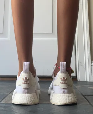 Adidas NMDR1 Sneakers White/Rosegold thumbnail 4