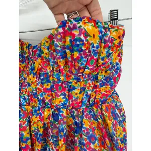 For Love & Lemons Sasha Floral Strapless Mini Dress S Sweetheart Babydoll Boho thumbnail 6