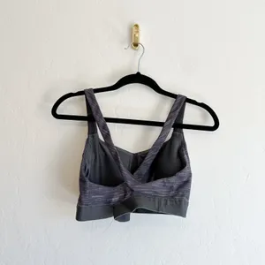 Patagonia | Switchback Cross-Back Sports‎ Bra in Spacedye Forage Grey thumbnail 3