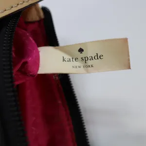 Kate Spade New York‎ Kennedy Park Tess Crossbody Bag Purse Black Nylon Leather thumbnail 8