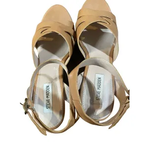 ‎Steve Madden Orlena Tan Wedges size 11 thumbnail 12