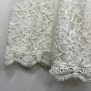 Umgee Lace Top Womens Scalloped Hem Boho Top Size Small Ivory White thumbnail 5