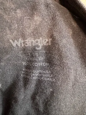 Wrangler Mineral Wash Cobra Graphic T-Shirt Mens L Charcoal Black Vintage Ride thumbnail 7