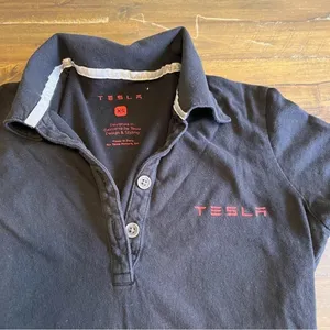 Tesla Black Logo Polo Size XS thumbnail 9