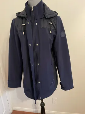 Ralph Lauren Navy Quilted Utility Jacket. Size M thumbnail 2