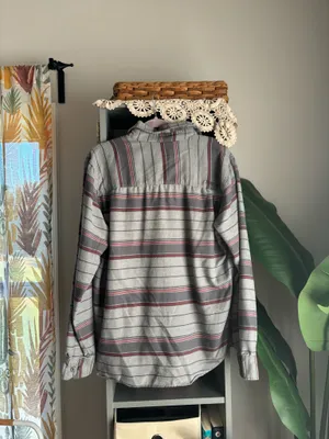 marmot cotton blend striped flannel shirt thumbnail 4