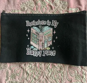 Makeup & Accessories Small Canvas Zipper Bag Size 5.1 by 8.3 inches NWT thumbnail 1