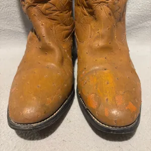 Western Cowboy Pull On Tejas Boots approx. size 7 thumbnail 2