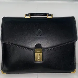 Authentic Rare Vintage FENDI Laptop/Briefcase Business Bag thumbnail 5