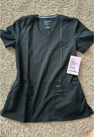 Landau scrubs Black Size XS thumbnail 1