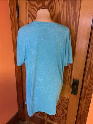 Grateful Dead Dancing Bear Flowers Blue Tie Dye Graphic T Shirt XL Deadhead thumbnail 10