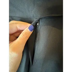 Trouser9 Pants Women Small Black Pleated‎ Baggy Tapered Leg Trousers Career NWT thumbnail 7