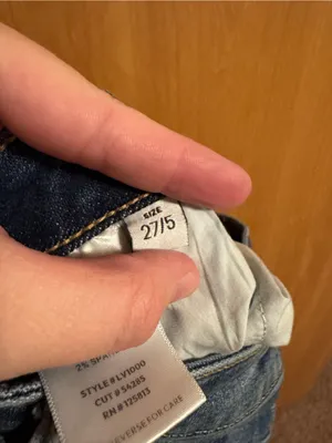 Women's Dark Blue Distressed Skinny Jeans by lovervet thumbnail 4