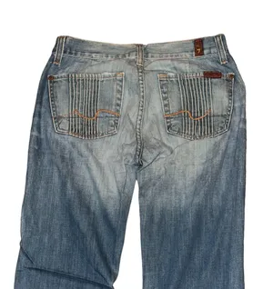 7 For All Mankind Pleated Pocket Jeans thumbnail 4