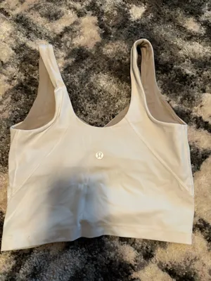 Lululemon white align tank thumbnail 2