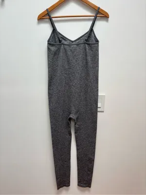 HATCH The Body Rib Unitard in heather grey one piece M thumbnail 7