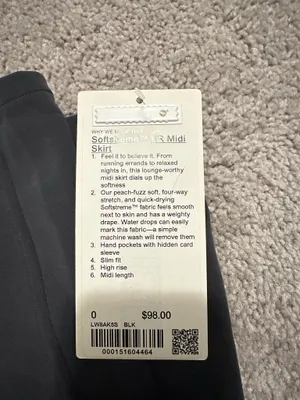 Lululemon Skirt Black thumbnail 7