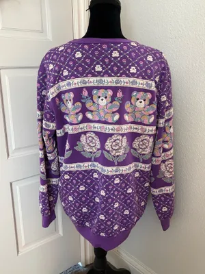 Vintage Scoop Teddy Bear Sweater thumbnail 4