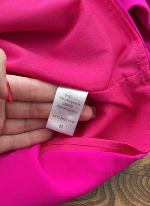 Hot Pink Ruffle DO+BE Dress thumbnail 4