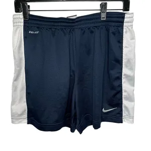 Nike Women's Dri-Fit Blue‎ Athletic Shorts Size Medium thumbnail 2