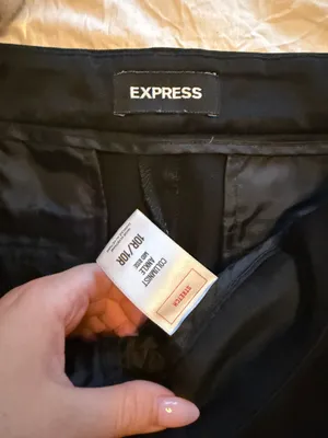 Express Dress Pants Columnist Black thumbnail 3