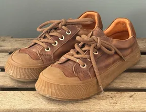 Paul Green Leather Sneakers‎ Size 7.5 A31 thumbnail 1