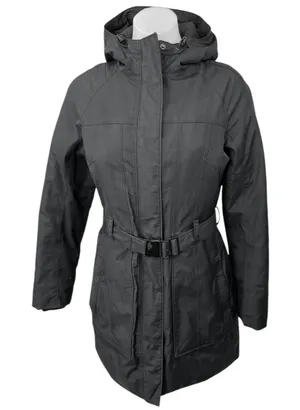 The North Face Women's Black Elsey Parka Hoodie Hooded Winter Coat Jacket Size S thumbnail 1