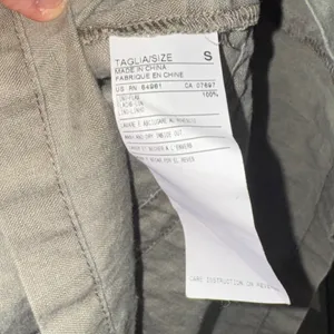 Sisley y2k mini dress vneck olive linen drop hem a-line pockets drawstring thumbnail 3