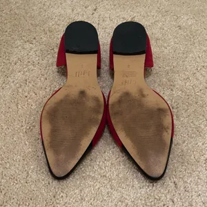 J. Jill Red and Black Women's Flats Size 8 thumbnail 3