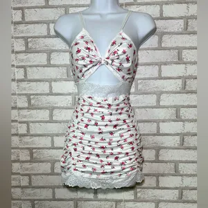 Floral cami dress lingerie thumbnail 5