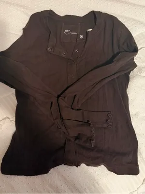 Aerie Pointelle Cardi T-Shirt thumbnail 2