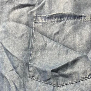 Uniqlo Blue Button-Down Blouse thumbnail 4