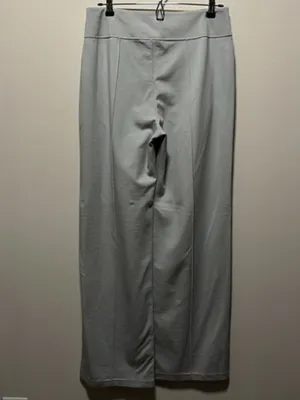 ATHLETA Venice High Rise Wide Leg Pant, Light Grey, Size 10 thumbnail 5