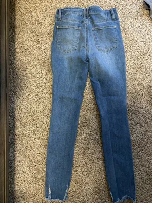 Gemma Rae Ripped Skinny Jeans Blue Size 7 thumbnail 3