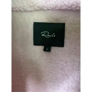 Rails Lorna fleece jacket lilac women's size large thumbnail 5