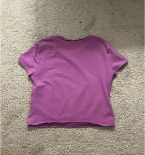 Abercrombie & Fitch Magenta Essentials Baby Tee thumbnail 3