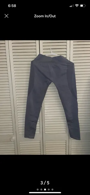 NVGTN Leggings Seamless Contour Grey thumbnail 3
