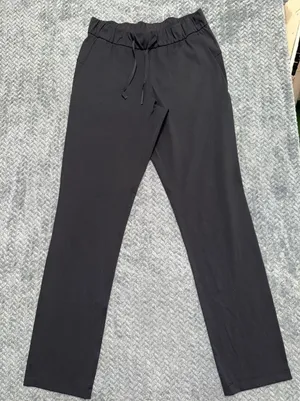 Lululemon Women's On The Fly Pant Black Full On Luxtreme Comfort Stretch Size 6 thumbnail 1