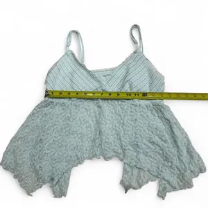 Kimchi Blue Light Mint Green Lace Cami Top thumbnail 5