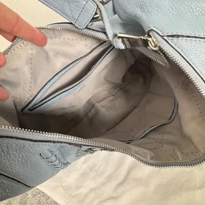 Aimee Kestenberg Tamitha Light Blue Pebbled Leather Hobo Shoulder Bag Festival thumbnail 10