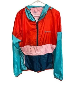 Cotopaxi Teca Windbreaker Half-Zip Jacket Unisex L Multicolor thumbnail 1