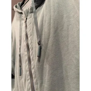 Lululemon‎ full-zip hoodie, likely the "Press Pause Jacket" green 10 thumbnail 2