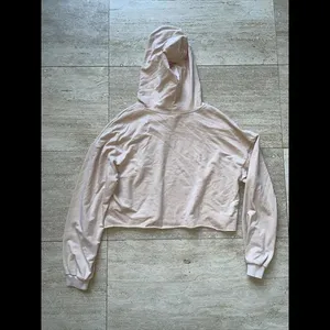 Beige Cropped Hoodie C’est‎ La Vie Size Small thumbnail 4