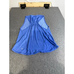 Lululemon Women's In A Cinch Blue Tank Sz M thumbnail 8