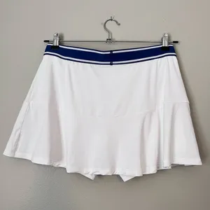 Peter Millar Francoise Court Tennis Golf Pickleball Skort White L thumbnail 6