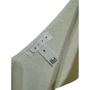 Leith Ivory Knit V Neck Double Strap Sweater Tank Top white Medium‎ thumbnail 4